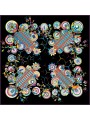 Платок «Зелёная энергия», Чёрная