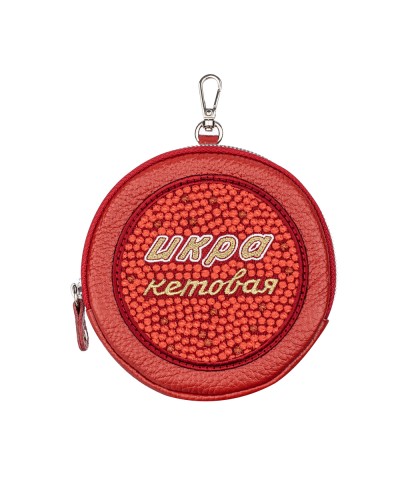  ПОРТМОНЕ ПОДВЕСКА CAVIAR RED