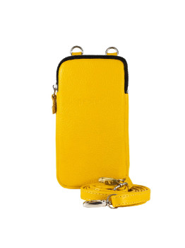 Чехол-карман для телефона желтый