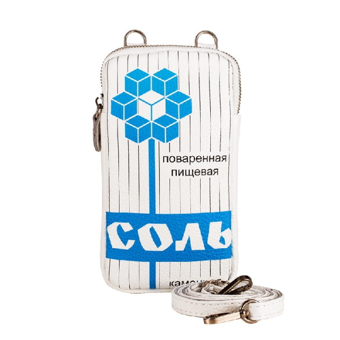 Сумка для телефона «Соль», зернистая