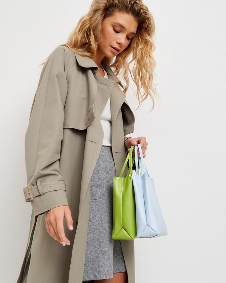 СУМКА ПАКЕТ S  ЗЕЛЕНЫЙ