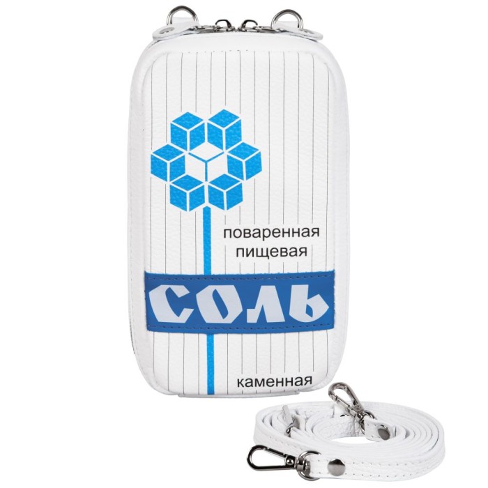 Сумка для телефона «Соль», гладкая